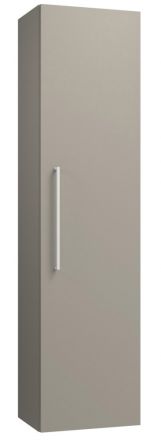 Badezimmer - Hochschrank Noida 47, Farbe: Beige – 138 x 35 x 25 cm (H x B x T)