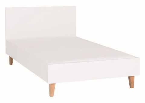 Kinderbett / Jugendbett Syrina 11, Farbe: Weiß - Liegefläche: 120 x 200 cm