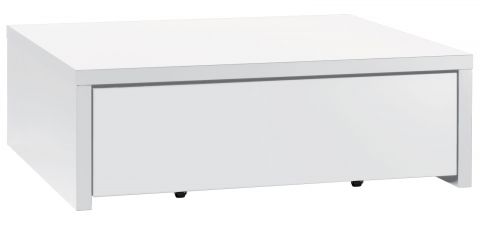 Jugendzimmer - Lowboard Marincho 22, Farbe: Weiß - Abmessungen: 35 x 107 x 95 cm (H x B x T)