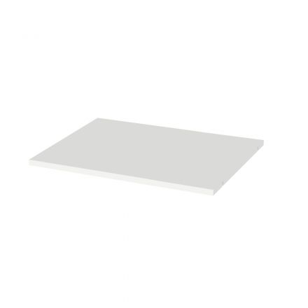 Fachboden für Drehtürenschrank / Kleiderschrank Lena 03, Farbe: Weiß - Abmessungen: 81 x 52 cm (B x T)
