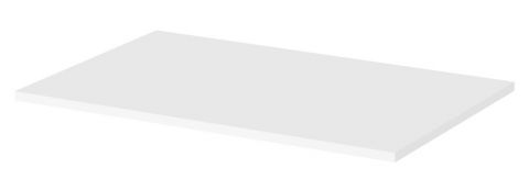 Fachboden für Schrank, Farbe: Weiß - Abmessungen: 81 x 52 cm (B x T)