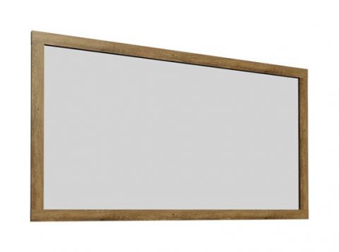 Spiegel Selun 16, Farbe: Eiche Dunkelbraun - 85 x 123 x 7 cm (H x B x T)