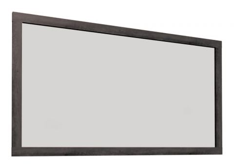 Spiegel Selun 16, Farbe: Grau - 85 x 123 x 7 cm (H x B x T)