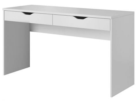 Schreibtisch Sfax 01, Farbe: Weiß - 76 x 138 x 50 cm (H x B x T)