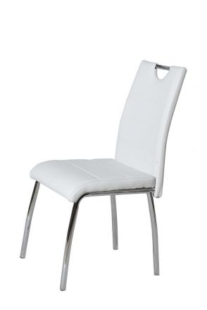 Stuhl Maridi 41, Farbe: Weiß - Abmessungen: 95 x 42 x 42 cm (H x B x T)