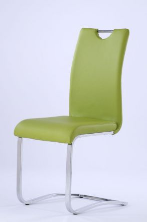 Stuhl Maridi 99, Farbe: Grün - Abmessungen: 102 x 43 x 55 cm (H x B x T)