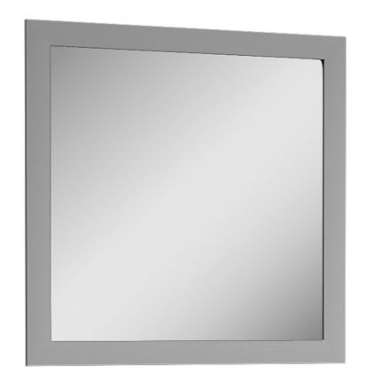 Spiegel Segnas 04, Farbe: Grau - 82 x 82 x 2 cm (H x B x T)