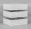 Schubladen für Kommode Burgos 11, Farbe: Weiß