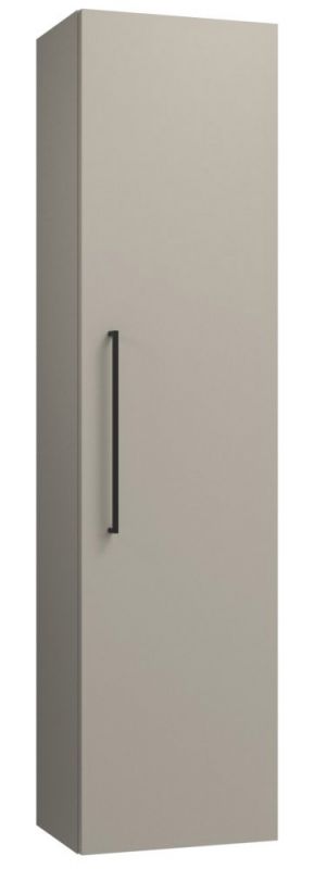 Badezimmer - Hochschrank Noida 46, Farbe: Beige – 138 x 35 x 25 cm (H x B x T)
