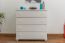 Sideboard mit 4 Schubladen, Farbe: Weiß, Breite: 100 cm - Küchenschrank, Anrichte, Sideboard