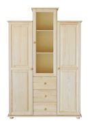Kleiderschrank Holz natur