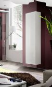 Heller Schrank Raudberg 10, Farbe: Weiß - Abmessungen: 170 x 40 x 29 cm (H x B x T), mit Push-to-open Funktion