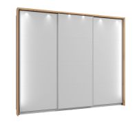 Rahmen für Kleiderschrank Palanka 02, Crina 10 & 11, Farbe: Eiche Artisan