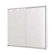 Rahmen für Kleiderschrank 220 x 217 cm, Farbe: Weiß