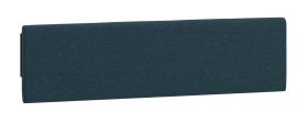 Kopfteilpolsterung für Einzelbett / Gästebett Aegir 23 / 24 / 25, Farbe: Marineblau, Maße: 34 x 125 x 4 cm