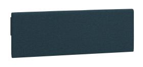 Kopfteilpolsterung für Einzelbett / Gästebett Aegir 20 / 21 / 22, Farbe: Marineblau, Maße: 47,5 x 140 x 4 cm