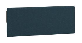 Kopfteilpolsterung für Einzelbett / Gästebett Aegir 29 / 30 / 31, Farbe: Marineblau, Maße: 47,5 x 120 x 4 cm