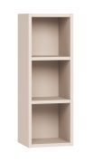 Hängeregal / Wandregal | Farbe: Beige | drei Fächer | einfaches Design | Maße: 32 x 30 x 90 cm | kann vertikal oder horizontal aufgehängt werden