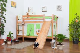 Kinderbett mit Rutsche
