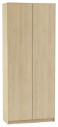 Drehtürenschrank / Kleiderschrank Kiunga 13, Farbe: Buche - Abmessungen: 200 x 82 x 60 cm (H x B x T)
