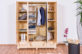 Kleiderschrank natur