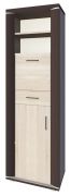 Schrank Aitape 28, Farbe: Sonoma Eiche dunkel / Sonoma Eiche hell - Abmessungen: 188 x 60 x 40 cm (H x B x T)