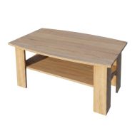 Couchtisch Rabaul 45, Farbe: Sonoma Eiche - Abmessungen: 120 x 60 x 54 cm (B x T x H)
