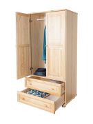 Kleiderschrank 90 cm breit