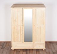Kleiderschrank Kiefer natur 120