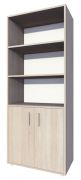 Schrank Garut 25, Farbe: Sonoma Eiche - Abmessungen: 194 x 80 x 40 cm (H x B x T)
