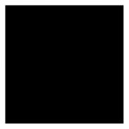 Metallfront für Schreibtische Marincho, Farbe: Schwarz - Abmessungen: 35 x 35 cm (B x H)