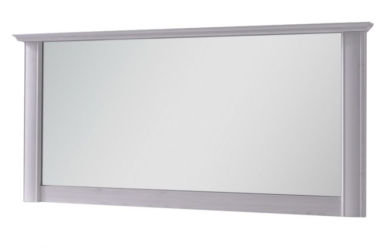 Spiegel Bignona 22, Farbe: Kiefer weiß - 66 x 133 x 7 cm (H x B x T)