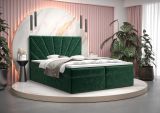 Doppelbett mit genügend Stauraum Pirin 23, Farbe: Grün - Liegefläche: 160 x 200 cm (B x L)