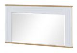 Spiegel Bambey 18, Farbe: Eiche / Weiß - 63 x 125 x 4 cm (H x B x T)