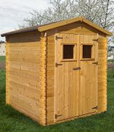 Gartenhütte Holz Purgstall - 2,20 x 2,20 Meter aus 19mm Blockbohlen