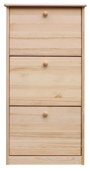 Schuhschrank Kiefer massiv
