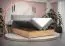 Doppelbett mit modernen Design Pilio 11, Farbe: Beige / Eiche Golden Craft - Liegefläche: 180 x 200 cm (B x L)