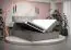 Boxspringbett mit genügend Stauraum Pirin 12, Farbe: Schwarz - Liegefläche: 180 x 200 cm (B x L)