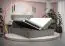 Modernes Doppelbett mit genügend Stauraum Pirin 73, Farbe: Grau - Liegefläche: 180 x 200 cm (B x L)