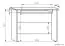 Schreibtisch Banjaran 27, Farbe: Sonoma Eiche - Abmessungen: 75 x 205 x 175 cm (H x B x T)