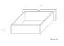 Doppelbett / Funktionsbett "Easy Premium Line" K6 inkl. 4 Schubladen und 2 Abdeckblenden 160 x 200 cm Buche Vollholz massiv weiß lackiert