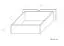 Einzelbett / Funktionsbett "Easy Premium Line" K8 inkl. 4 Schubladen und 2 Abdeckblenden, 140 x 200 cm Buche Vollholz massiv weiß lackiert