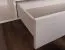 TV-Unterschrank Asau 04, Farbe: Kaschmir / Eiche dunkel - Abmessungen: 56 x 148 x 47 cm (H x B x T)