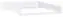 Wickelaufsatz Syrina, Farbe: Weiß - Abmessungen: 10 x 59 x 77 cm (H x B x T)