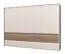 Kleiderschrank mit 7 Türen Papauta 15, Farbe: Kaschmir / Eiche dunkel - Abmessungen: 226 x 322 x 60 cm (H x B x T)