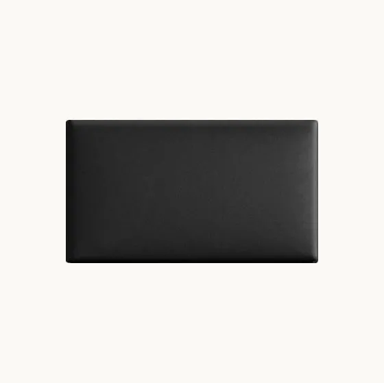 Wandpaneel im edlen Stil Farbe: Schwarz - Abmessungen: 42 x 84 x 4 cm (H x B x T)