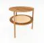 Couchtisch Wellsford 51 Wildeiche massiv geölt - Abmessungen: 50 x 50 x 50 cm (B x T x H)