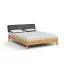 Doppelbett Timaru 03 Wildeiche massiv geölt - Liegefläche: 200 x 200 cm (B x L)