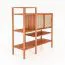 Regal Wellsford 38 Kernbuche massiv geölt - Abmessungen: 123 x 120 x 46 cm (H x B x T)