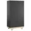 Drehtürenschrank / Kleiderschrank Lillebror 03, Farbe: Grau / Birke - Abmessungen: 185 x 100 x 52 cm (H x B x T)